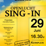 Openlucht Sing-in 29 juni
